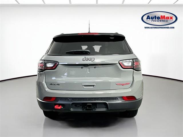 used 2022 Jeep Compass car, priced at $24,500