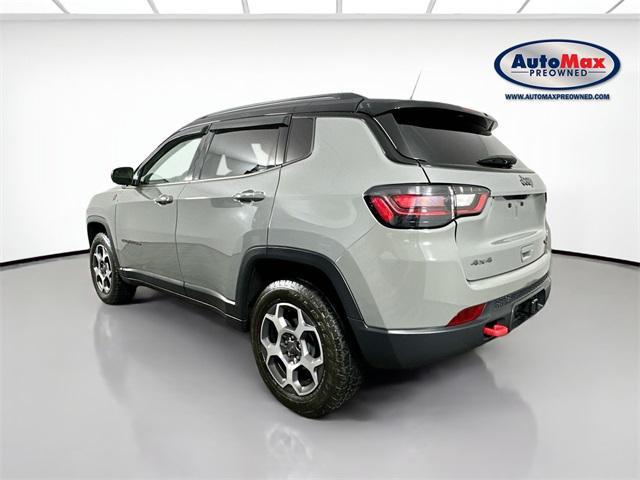 used 2022 Jeep Compass car, priced at $24,500
