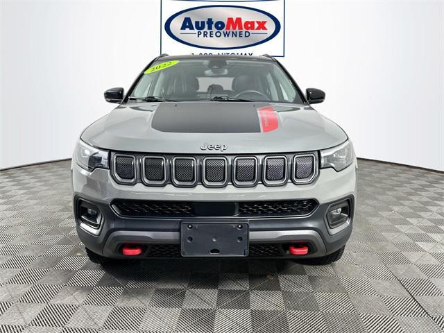used 2022 Jeep Compass car, priced at $25,500