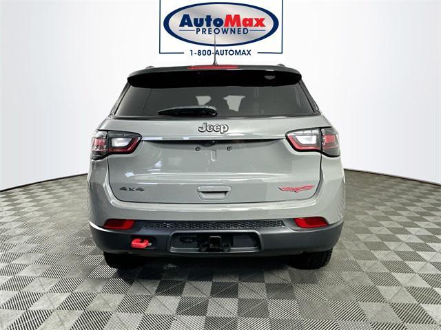 used 2022 Jeep Compass car, priced at $25,500