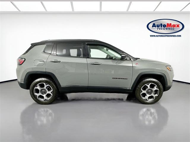 used 2022 Jeep Compass car, priced at $24,500