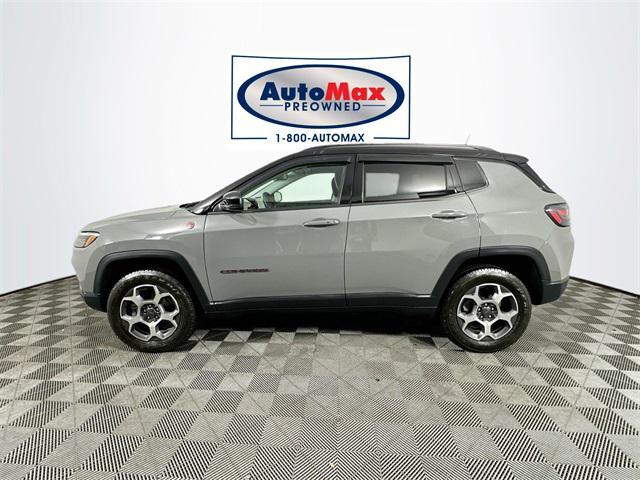 used 2022 Jeep Compass car, priced at $25,500