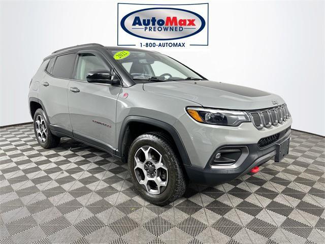 used 2022 Jeep Compass car, priced at $25,500