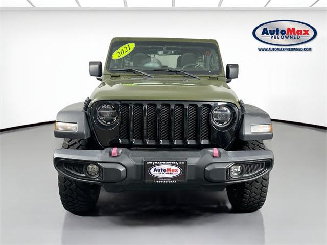 used 2021 Jeep Wrangler car, priced at $35,000