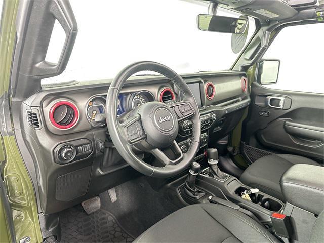 used 2021 Jeep Wrangler car, priced at $35,000