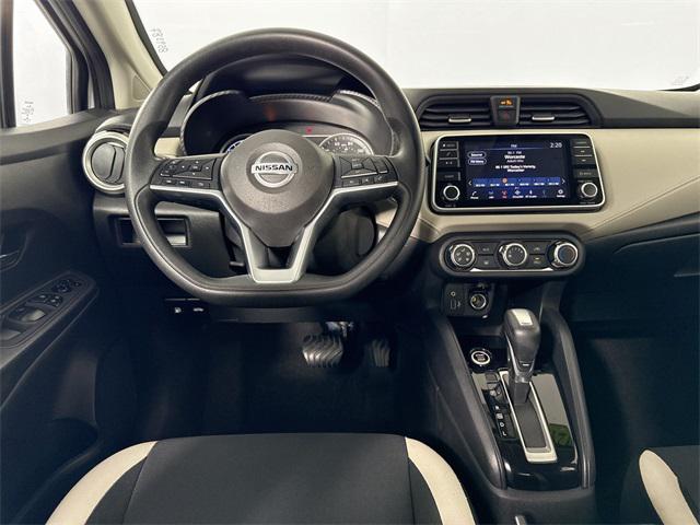 used 2021 Nissan Versa car, priced at $14,000