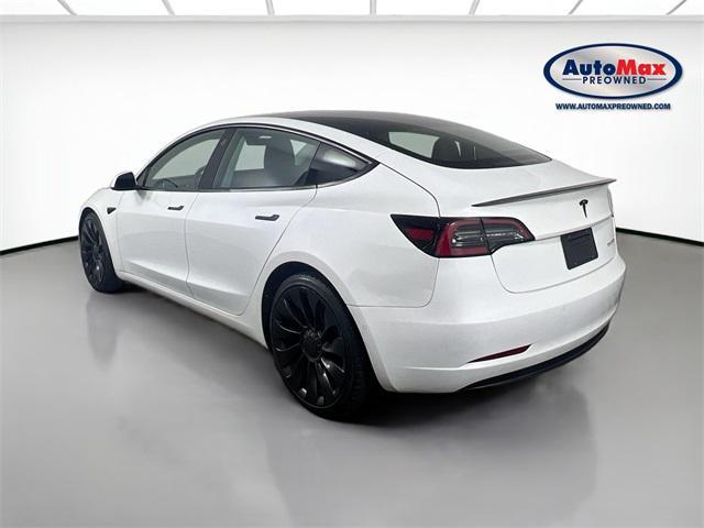 used 2022 Tesla Model 3 car, priced at $29,500