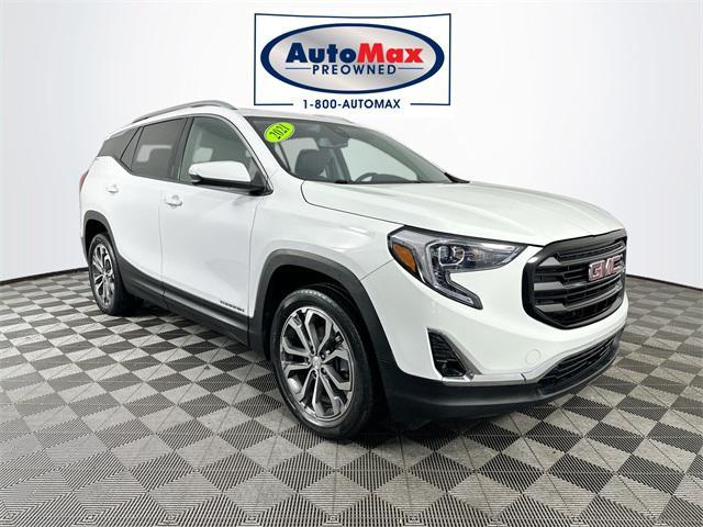 used 2021 GMC Terrain car, priced at $23,999
