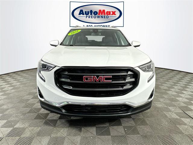 used 2021 GMC Terrain car, priced at $23,999