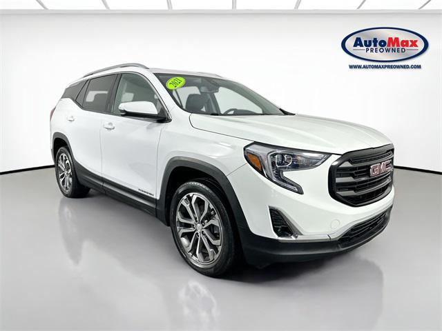 used 2021 GMC Terrain car, priced at $22,500
