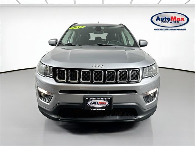 used 2018 Jeep Compass car, priced at $17,599