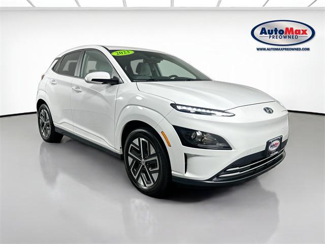used 2023 Hyundai Kona EV car, priced at $19,500