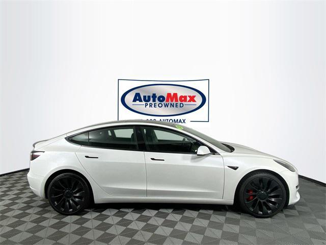 used 2021 Tesla Model 3 car, priced at $30,000