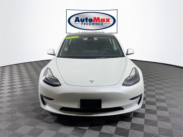 used 2021 Tesla Model 3 car, priced at $30,000