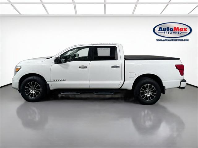 used 2021 Nissan Titan car, priced at $27,500