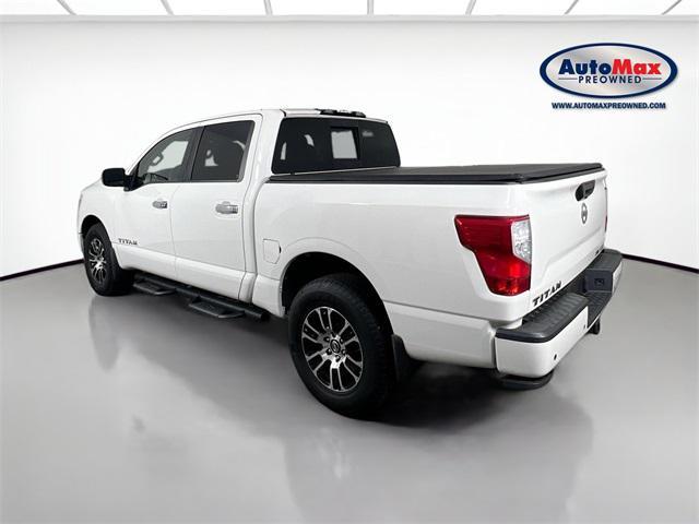used 2021 Nissan Titan car, priced at $27,500