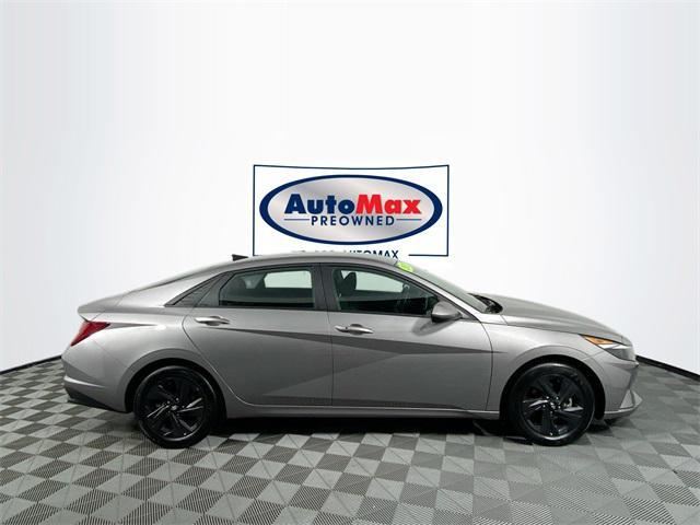 used 2021 Hyundai Elantra HEV car, priced at $21,500