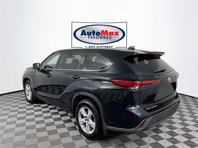 used 2020 Toyota Highlander car, priced at $28,500