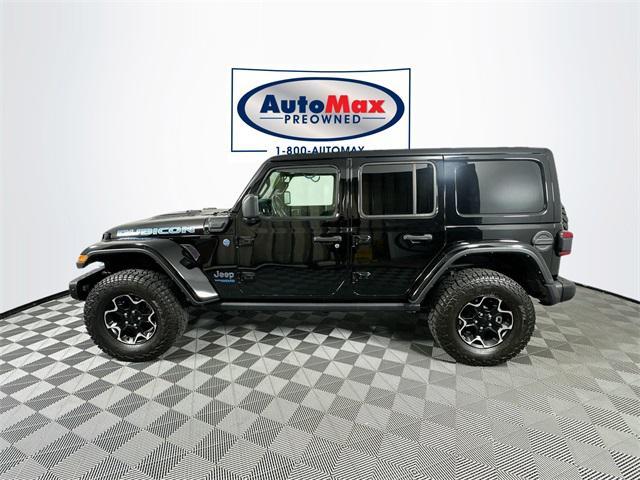 used 2021 Jeep Wrangler Unlimited 4xe car, priced at $36,000