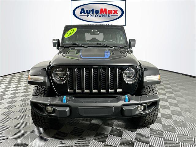 used 2021 Jeep Wrangler Unlimited 4xe car, priced at $36,000