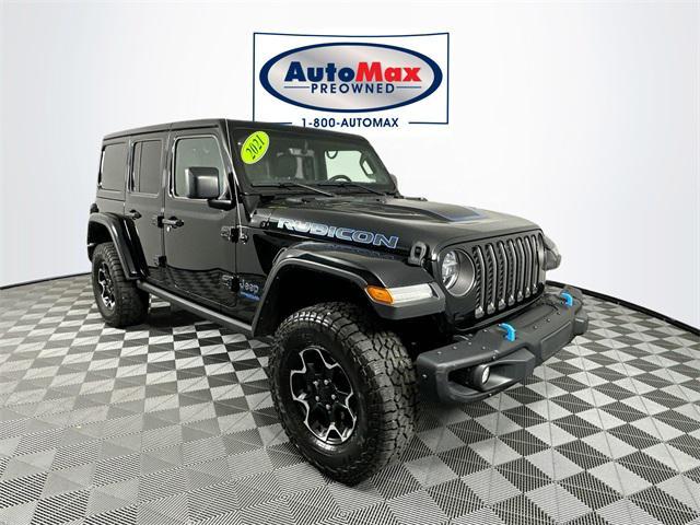 used 2021 Jeep Wrangler Unlimited 4xe car, priced at $36,000