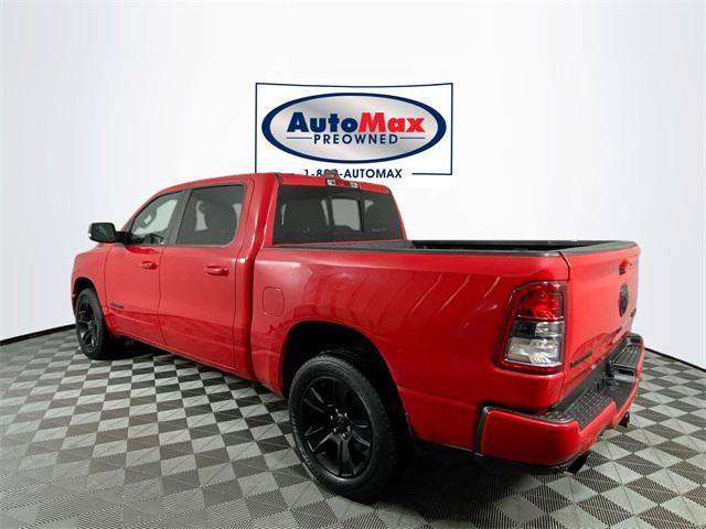 used 2021 Ram 1500 car, priced at $38,000