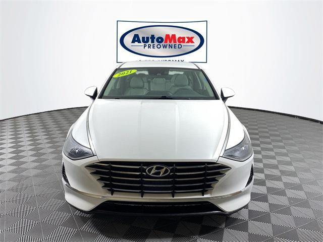 used 2021 Hyundai Sonata car, priced at $16,500