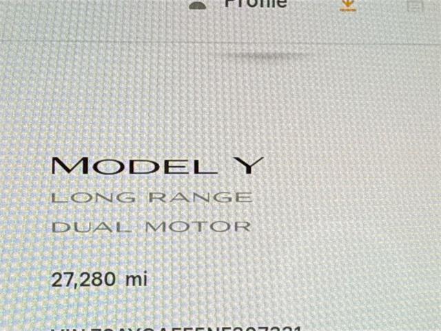 used 2022 Tesla Model Y car, priced at $29,500