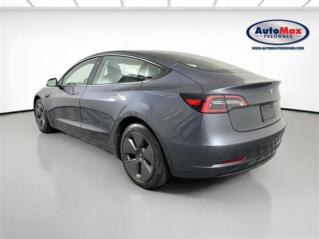 used 2023 Tesla Model 3 car, priced at $27,000