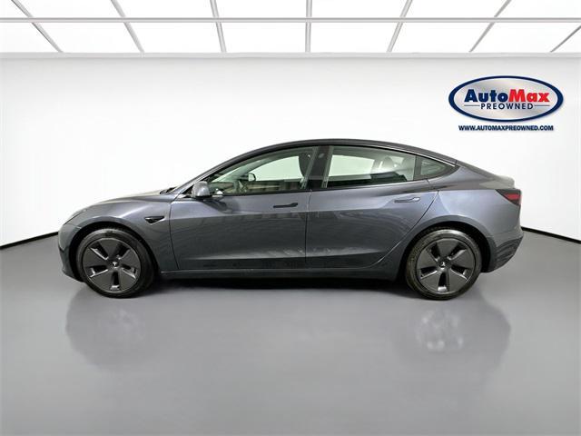 used 2023 Tesla Model 3 car, priced at $27,000