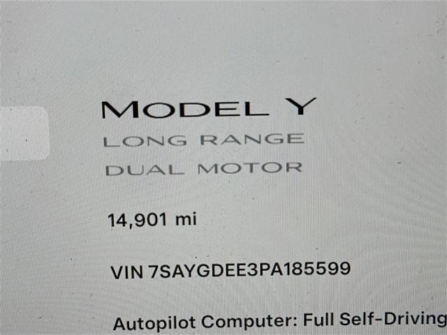 used 2023 Tesla Model Y car, priced at $32,000