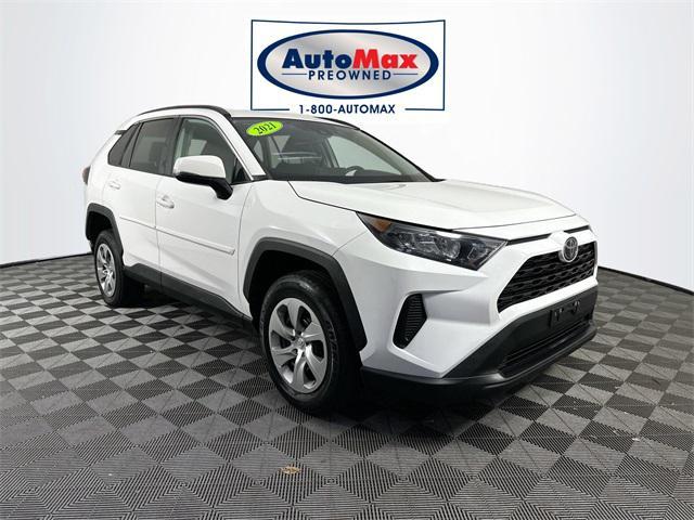 used 2021 Toyota RAV4 car, priced at $25,500