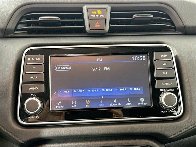 used 2025 Nissan Versa car, priced at $19,000