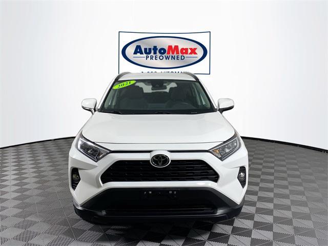 used 2021 Toyota RAV4 car, priced at $25,000