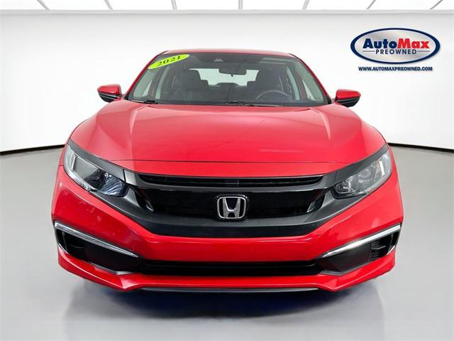 used 2021 Honda Civic car, priced at $20,999