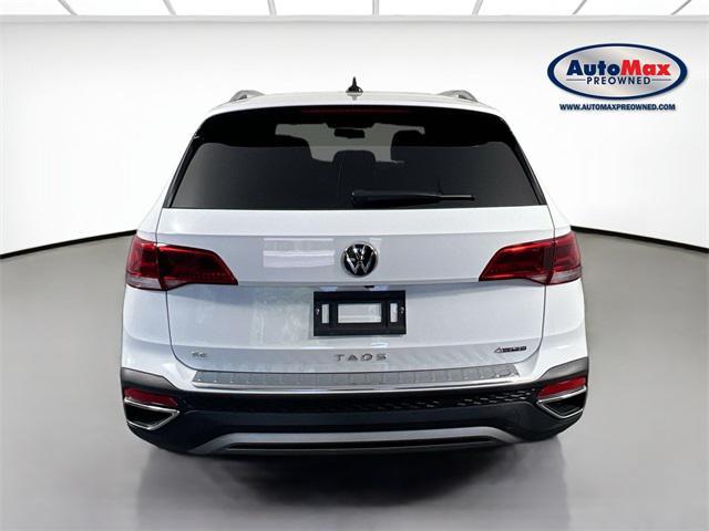 used 2022 Volkswagen Taos car, priced at $21,500