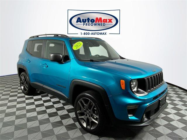 used 2021 Jeep Renegade car, priced at $20,500