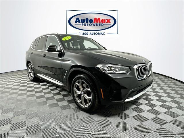 used 2022 BMW X3 car, priced at $35,500