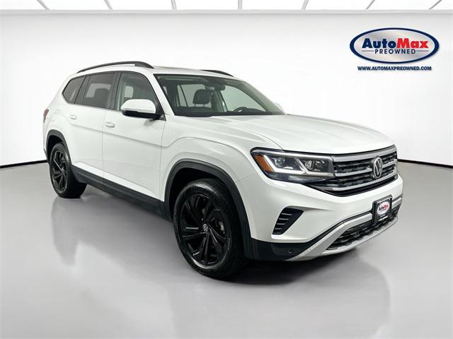 used 2022 Volkswagen Atlas car, priced at $30,000
