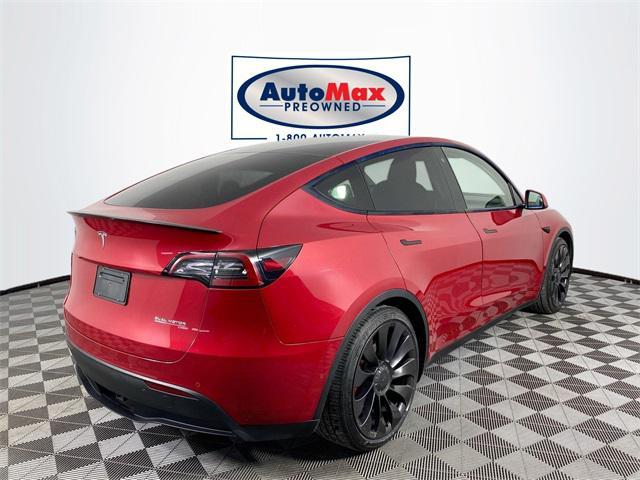 used 2022 Tesla Model Y car, priced at $29,500