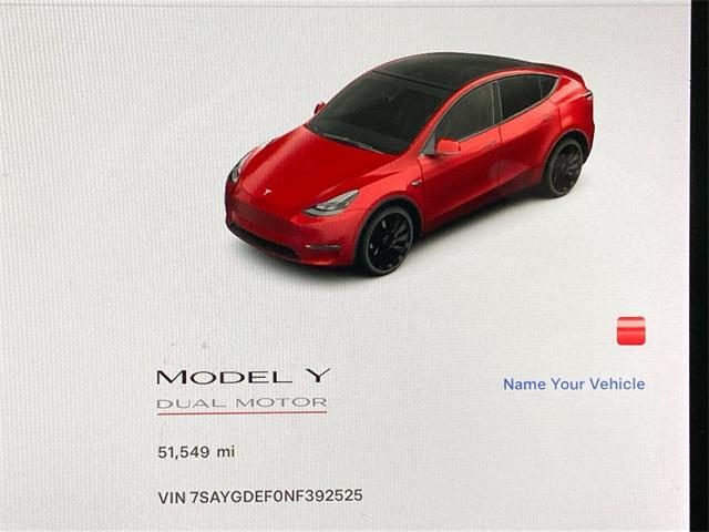 used 2022 Tesla Model Y car, priced at $29,500