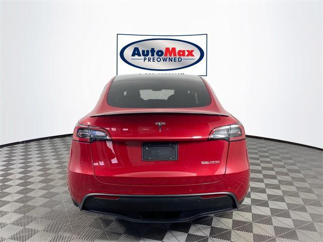 used 2022 Tesla Model Y car, priced at $29,500