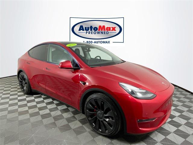 used 2022 Tesla Model Y car, priced at $29,500