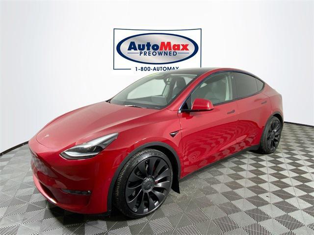 used 2022 Tesla Model Y car, priced at $29,500