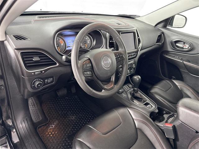 used 2021 Jeep Cherokee car, priced at $23,000