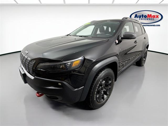 used 2021 Jeep Cherokee car, priced at $23,000