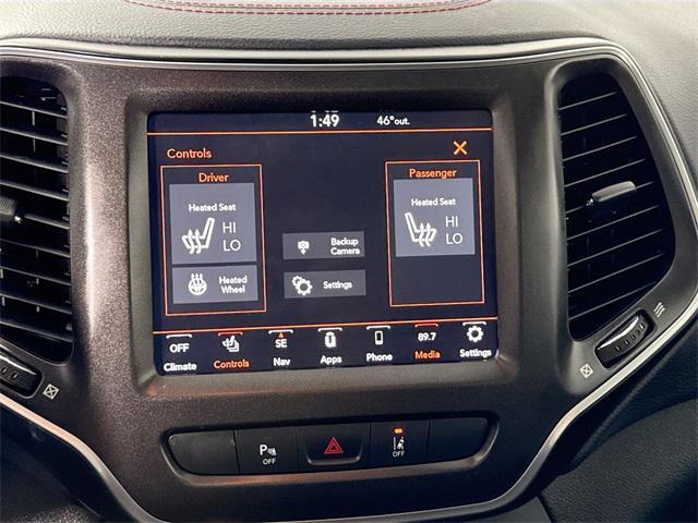 used 2021 Jeep Cherokee car, priced at $24,500