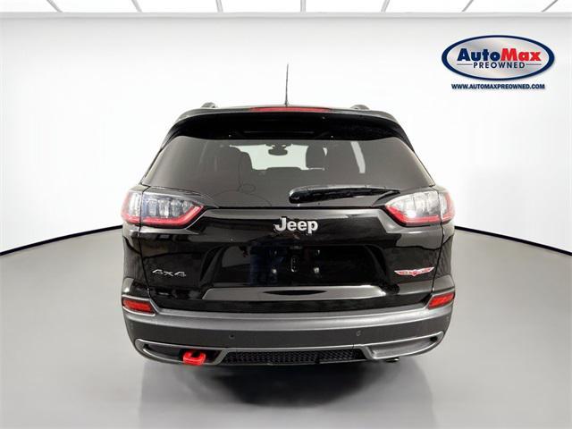 used 2021 Jeep Cherokee car, priced at $23,000