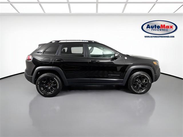 used 2021 Jeep Cherokee car, priced at $23,000