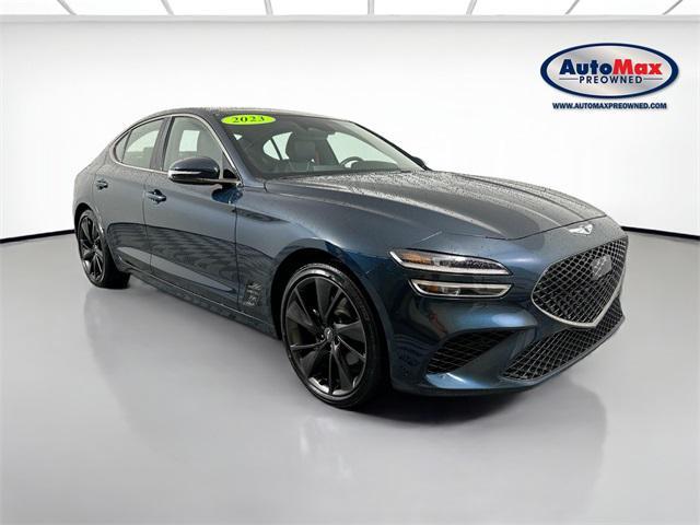 used 2023 Genesis G70 car, priced at $32,500